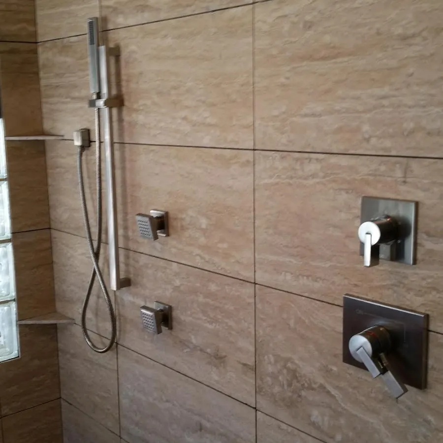 Shower fixture installation for Water Heater Replacement in Yorkshire